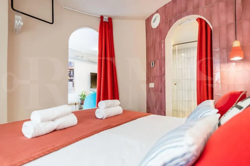 Pop Art Gem With Paintings By Local Artist By Rems Apartment Malaga Spain